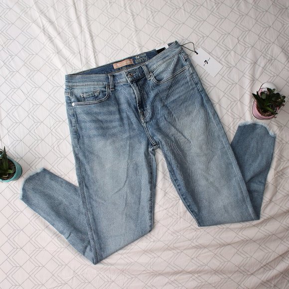 Wave hem ankle skinny jeans from 7 for All Mankind - NWT - Picture 2 of 8